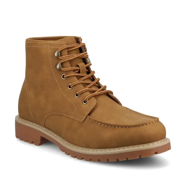 Toe Work Boots Wheat