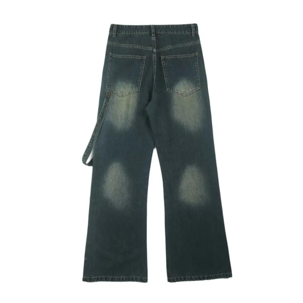 Urban Bootcut Washed Denim Jeans