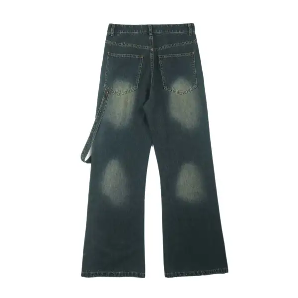 Urban Bootcut Washed Denim Jeans