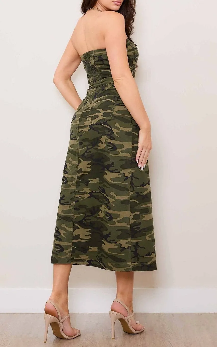 Modern Camo Crush Dress