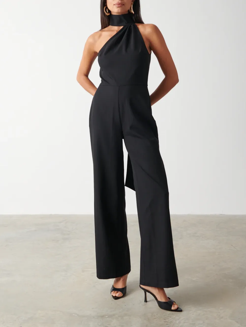 Scarf Jumpsuit
