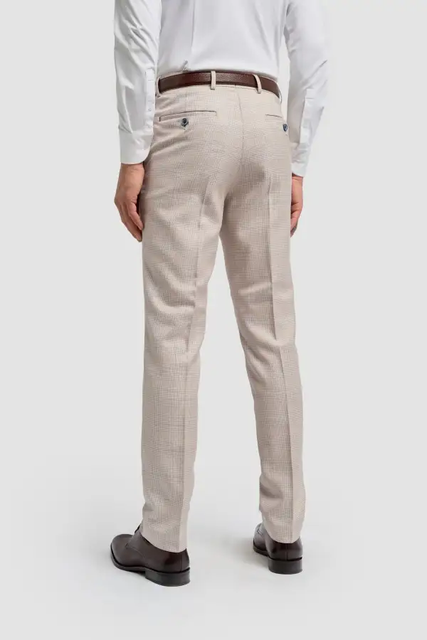 pants Tweed Beige