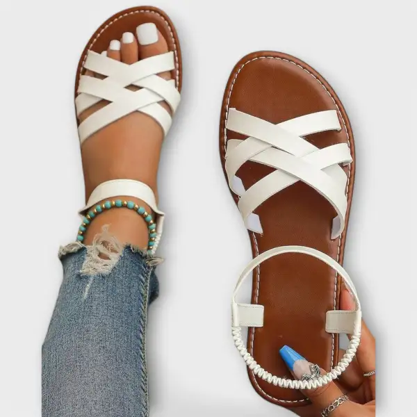 Lightweight Refined Everyday Flat Sandals