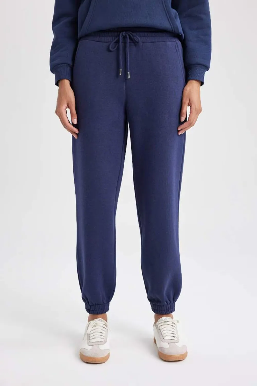 Casual Solid Straight Pants