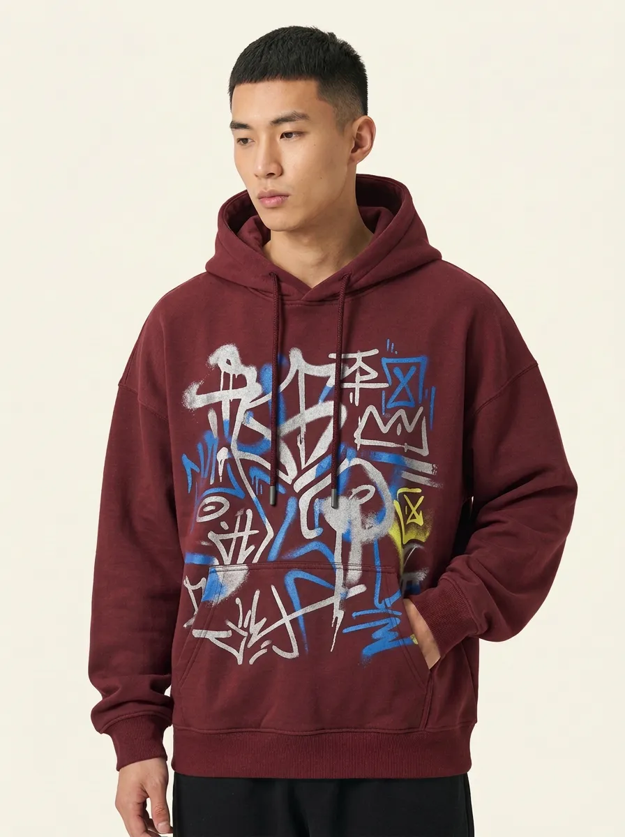 Unisex Urban Street Art Hoodie