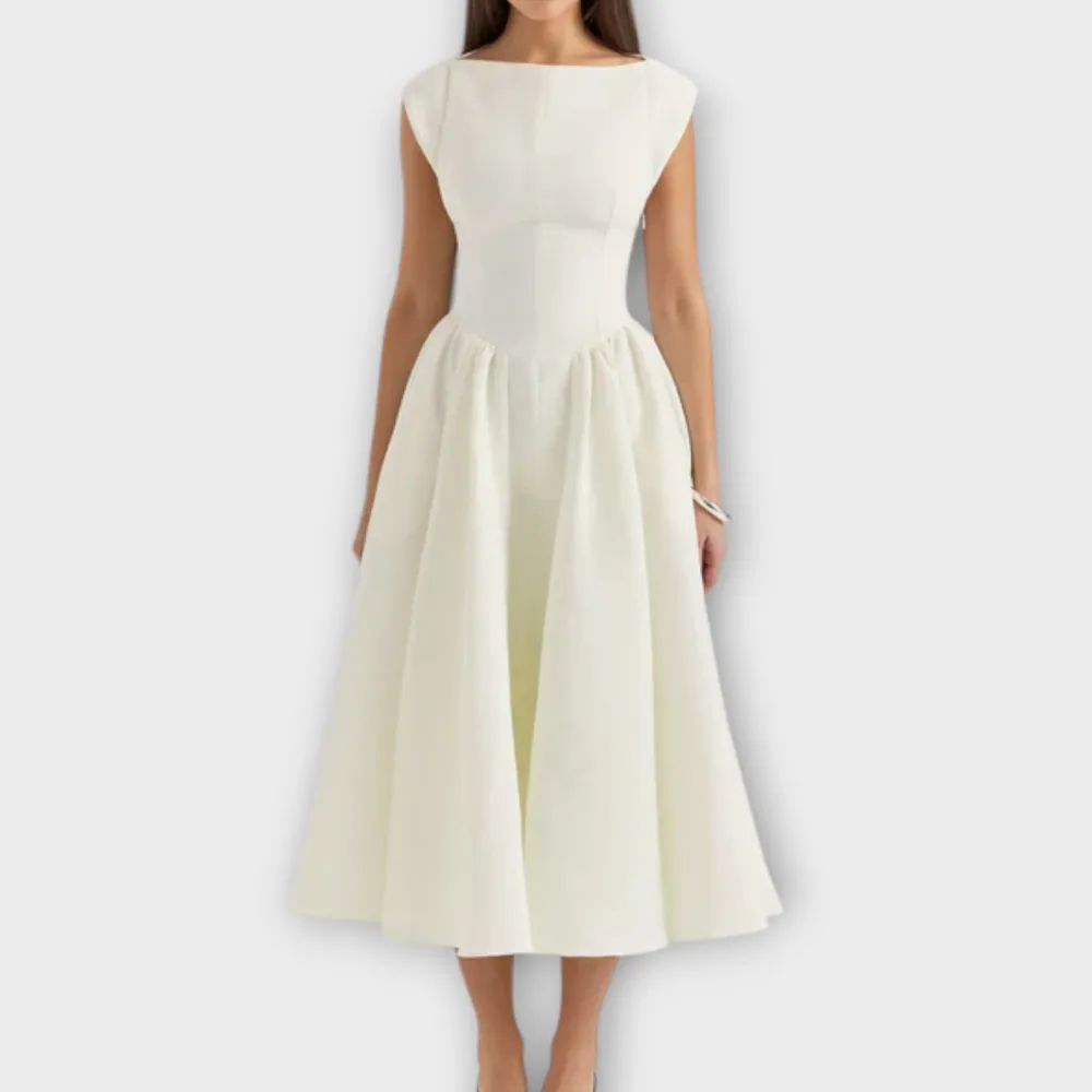 Relaxed Flowing Everyday Midi Dress