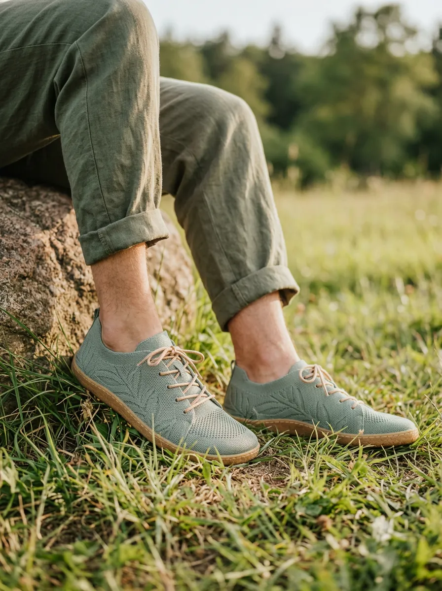 Weekend Leaf Graphic Look Unisex Barefoot Shoes