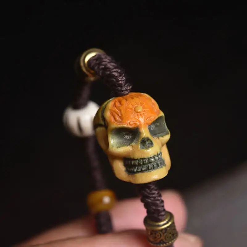 Bone Lord Corpse Forest Braided Rope Bracelet