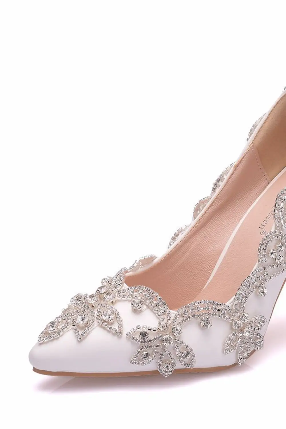 Stiletto Heel Rhinestone Evening Ready High Heels
