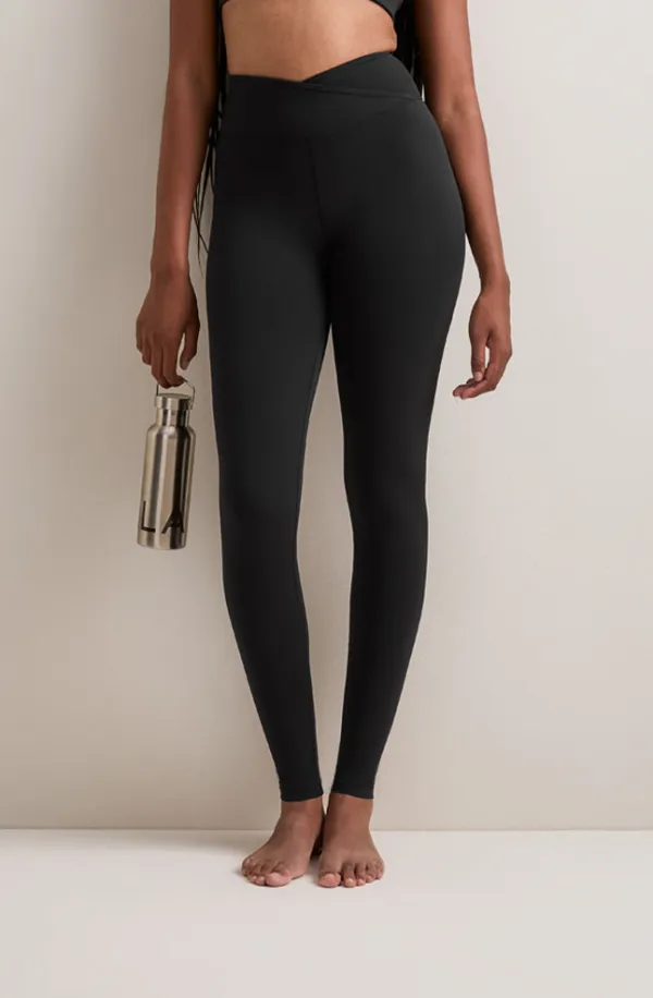 Wrap Waist High Rise Leggings