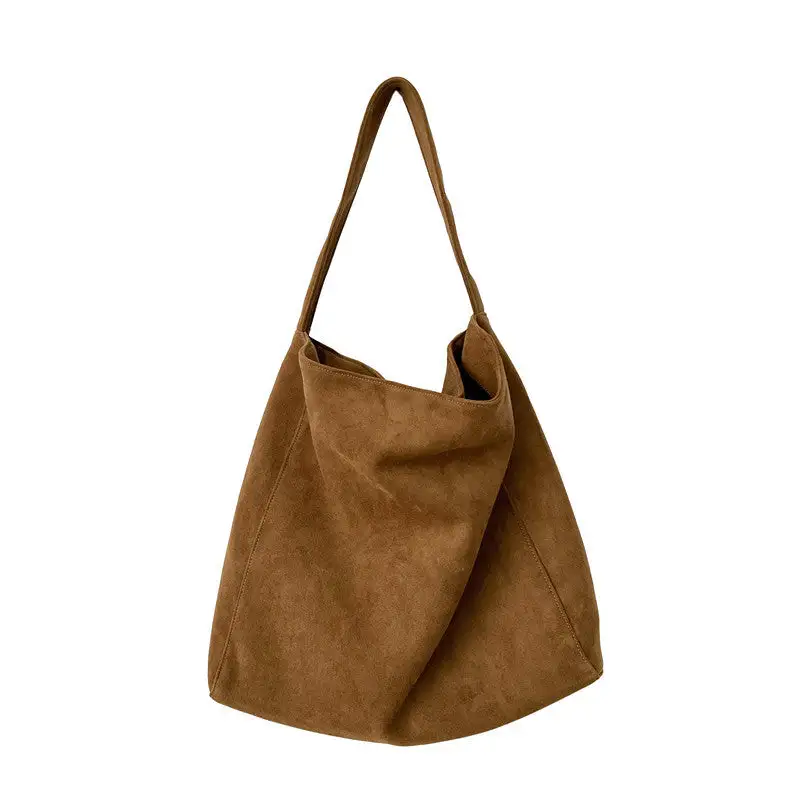 Commuter Suede Hobo Bag