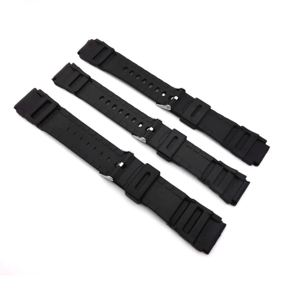18/20/22mm Silicone Watch Strap – Adjustable Replacement Watch Band
