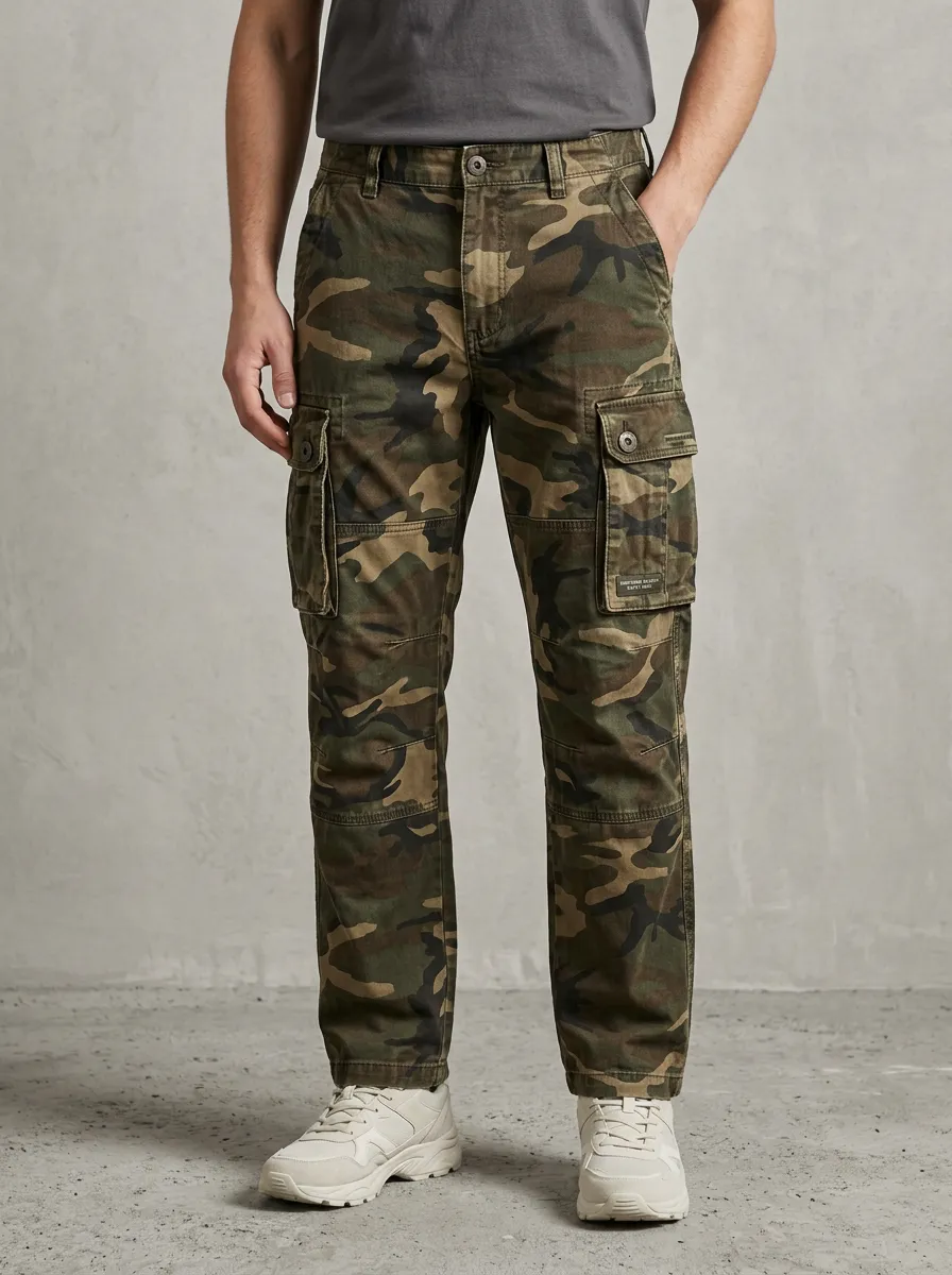 Field-Casual Camouflage Tactical Camouflage Cargo Pants