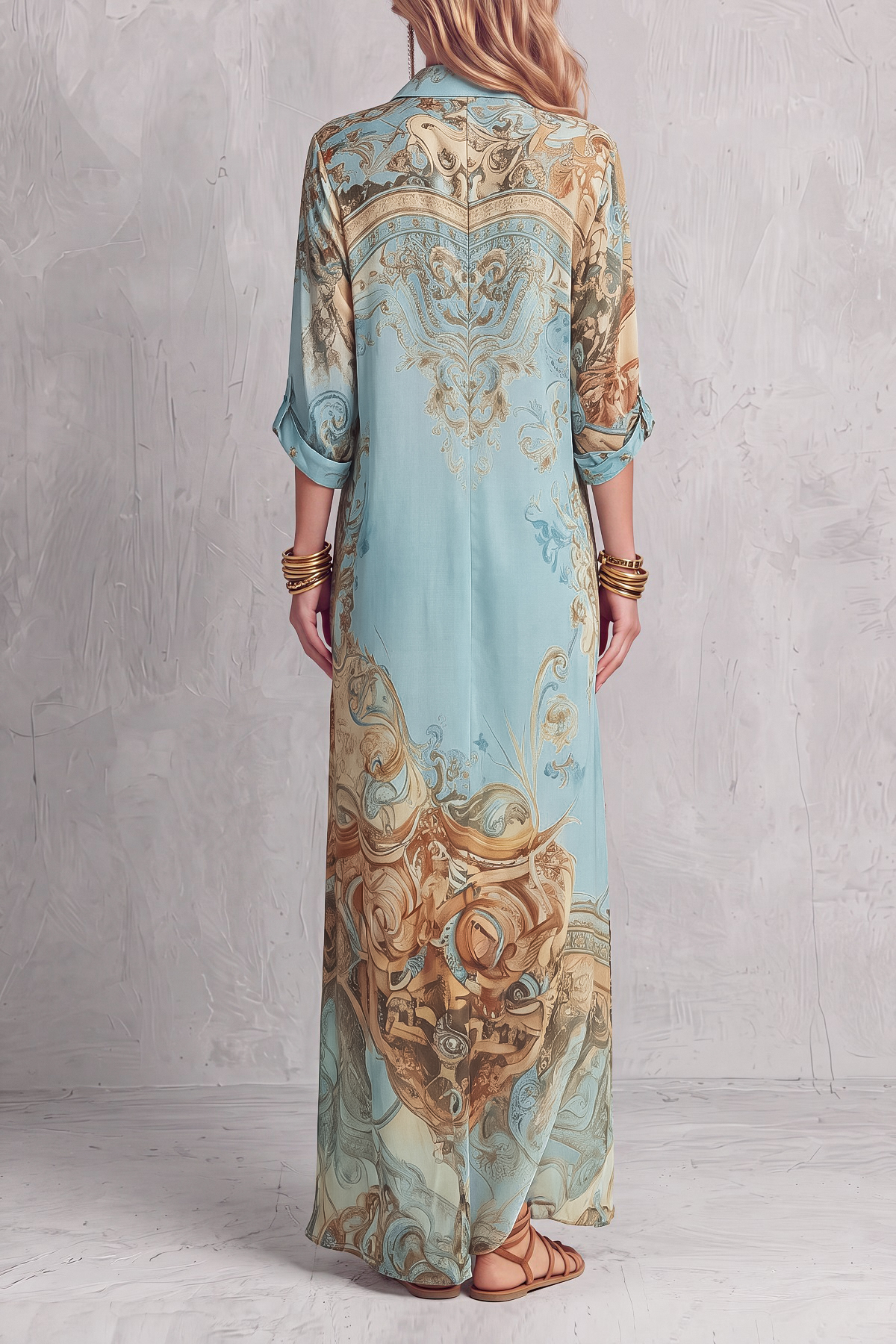 Printed Maxi Dress