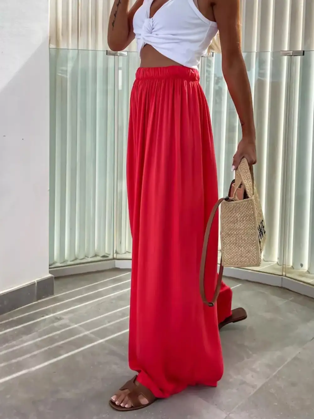 Wide Leg Flowy Pants