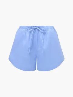 Cotton Lightweight Flowy Loose Shorts