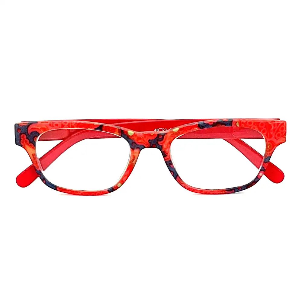 Full-Lens Case-Included Reading Glasses
