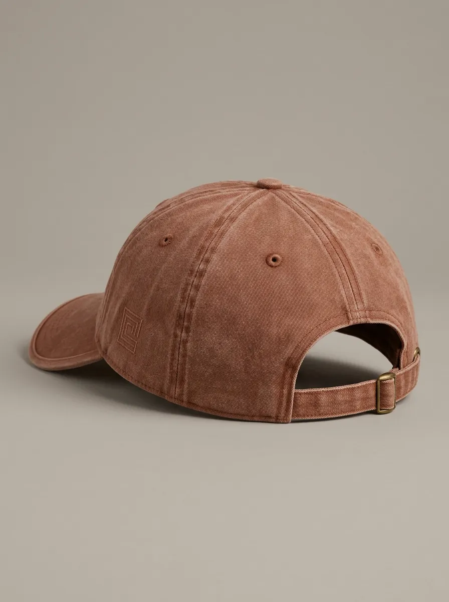 Minimalist Abstract Geometry Embroidered Baseball Hat
