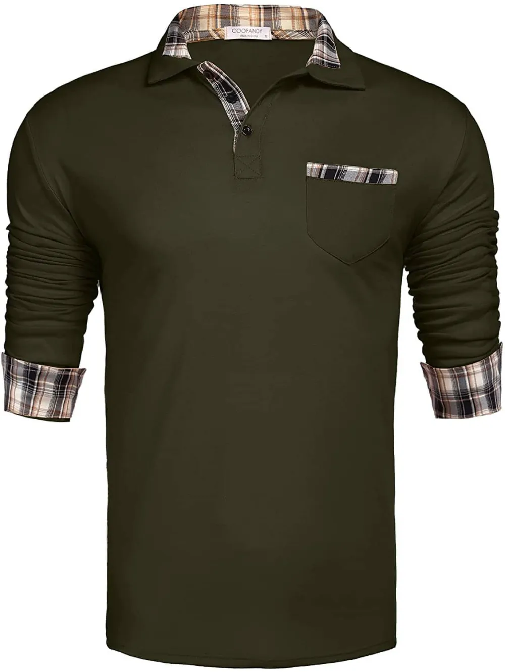 Soft Knit Clean Collar Polo Shirt