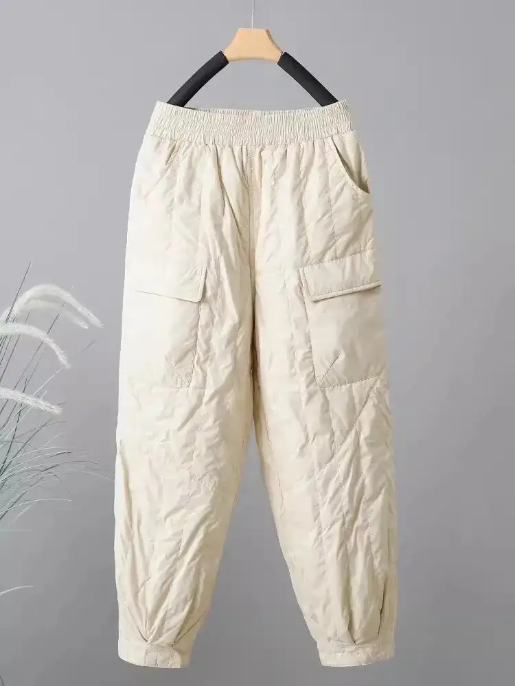 Insulated Quilted Casual Pants
