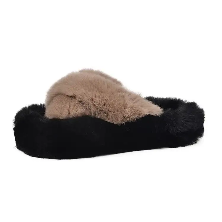 Soft Lined Thick Sole Home Slippers