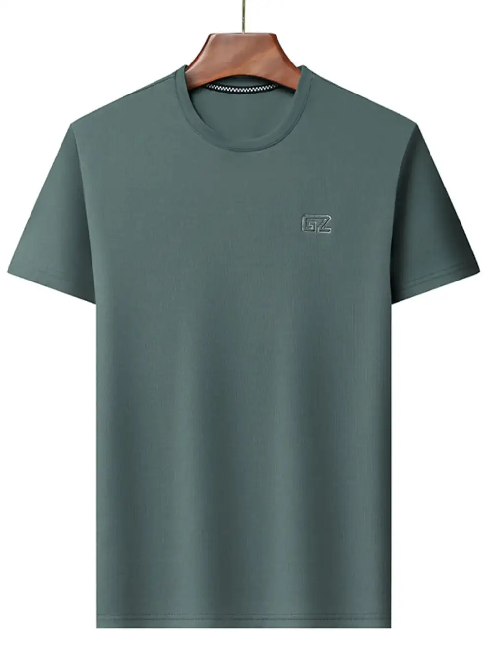 Straight Fit Crew Neck Short Sleeve Tee