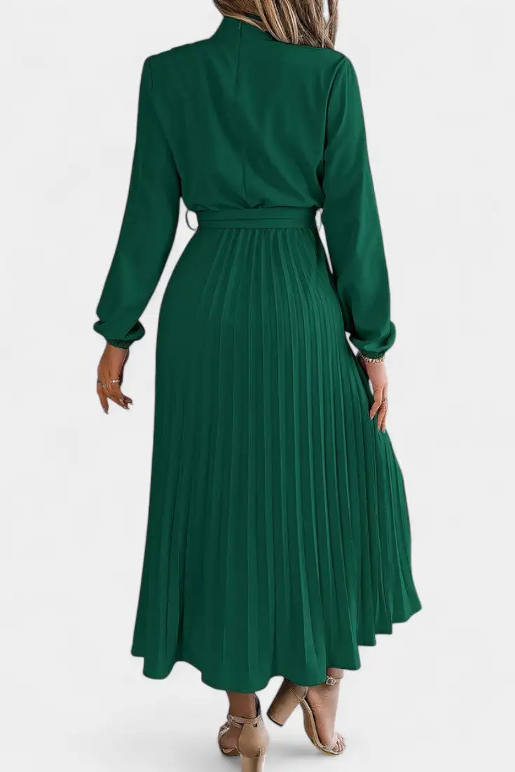 Pleated Casual Dress