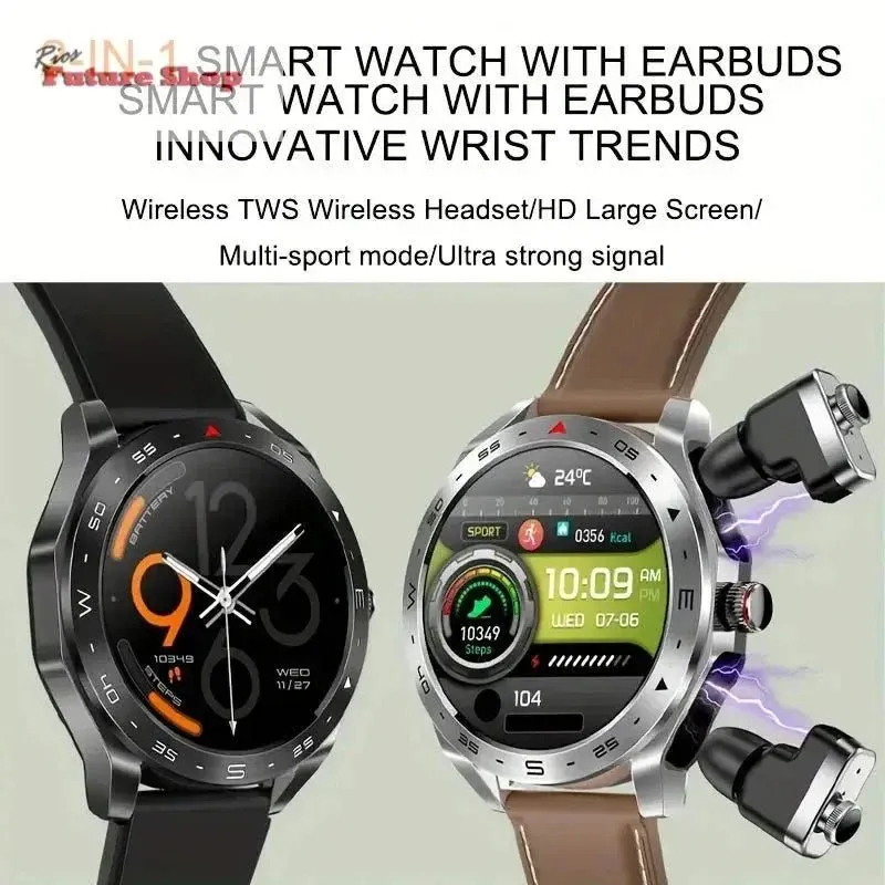 Smart Watch TWS 2-in-1