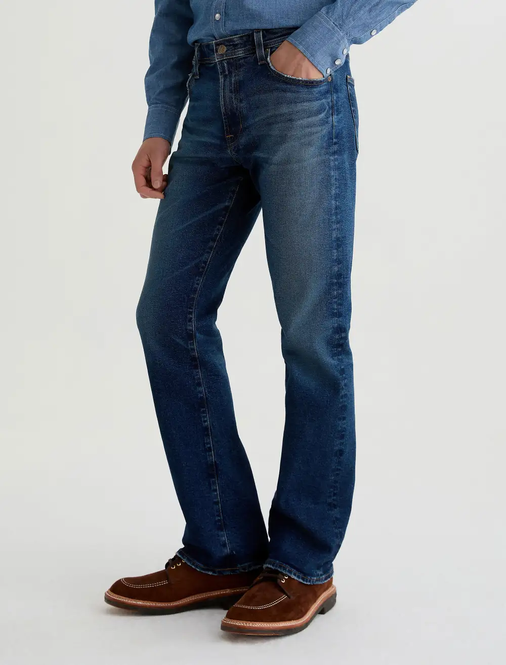 Men's Bootcut Comfort Stretch Jeans