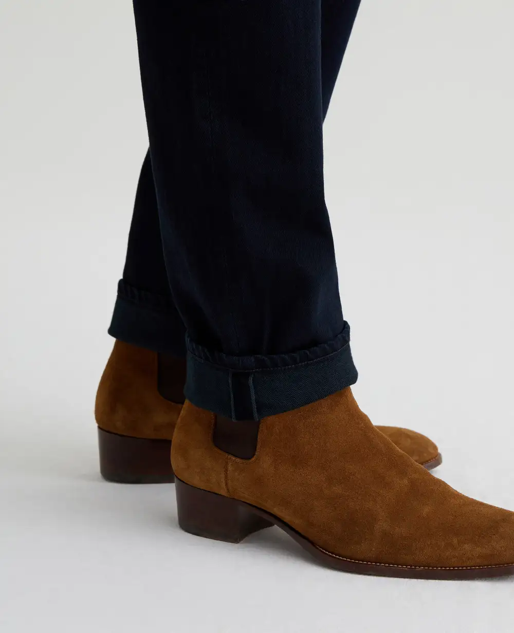 Men's Modern Slim Striped Jeans