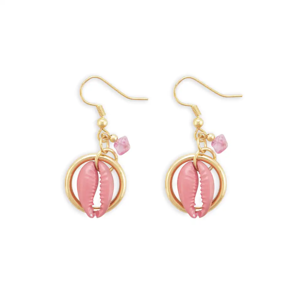 Rustic Lively Artful Statement Earrings
