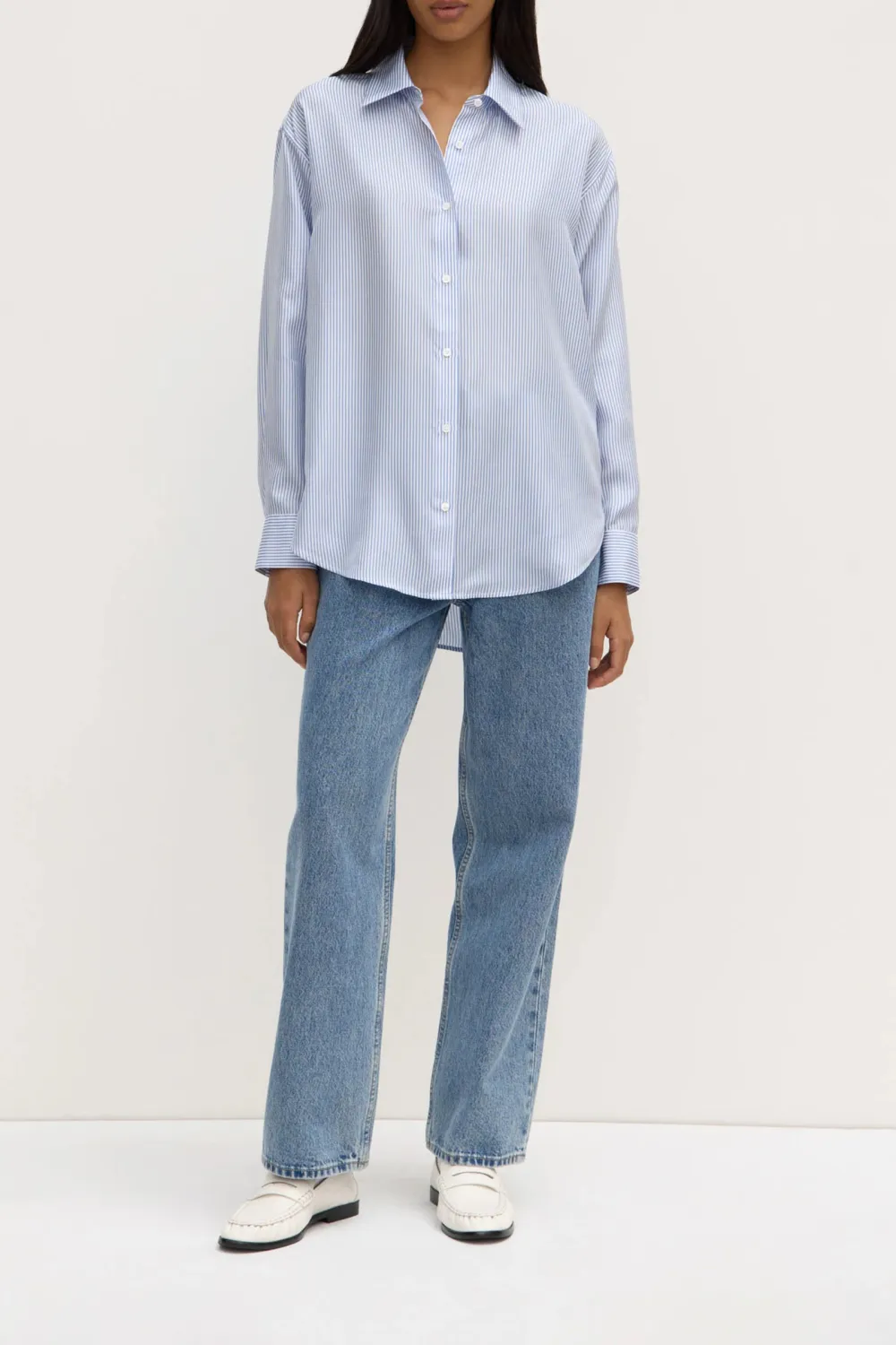 Long Sleeved Poplin Shirt