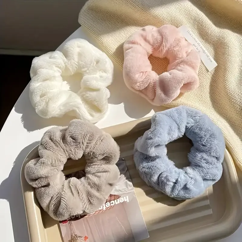 Casual Style Hair Scrunchies for Women