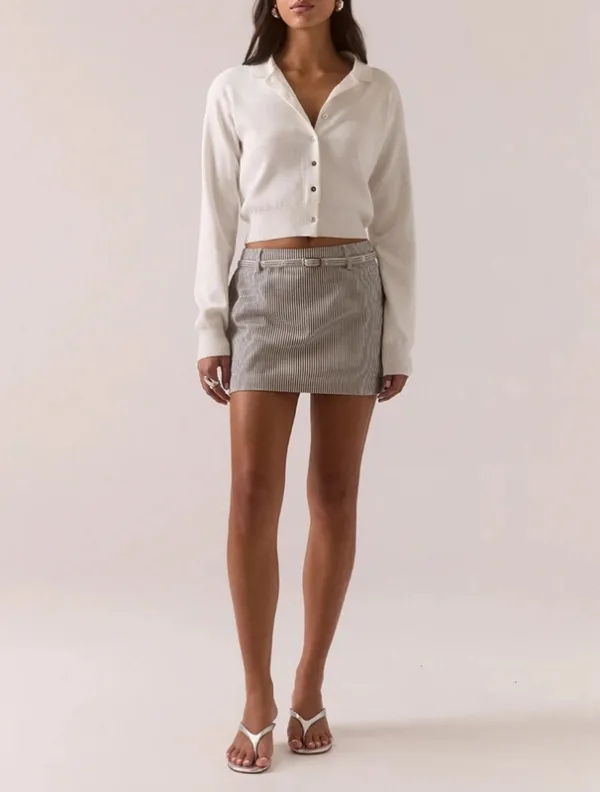 Ink Tailored Skirt