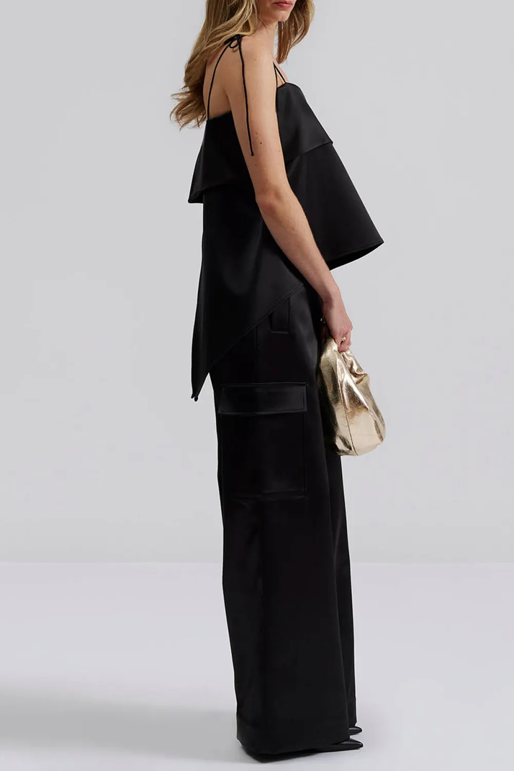 Open back strappy top