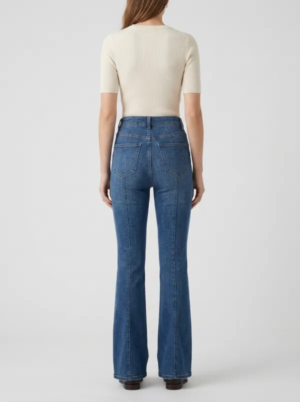 Women's High Waist Casual Denim Jeans