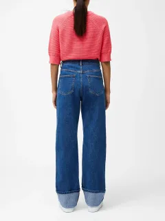 Cotton Breathable Soft Design Leg Jeans