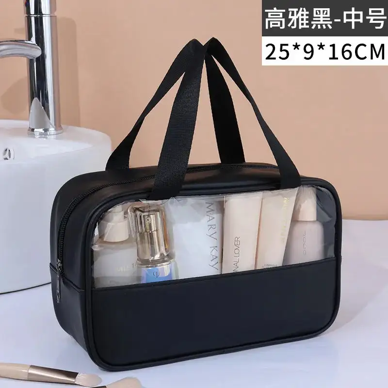Contemporary Utility: Multifunctional Transparent Accessory Bag