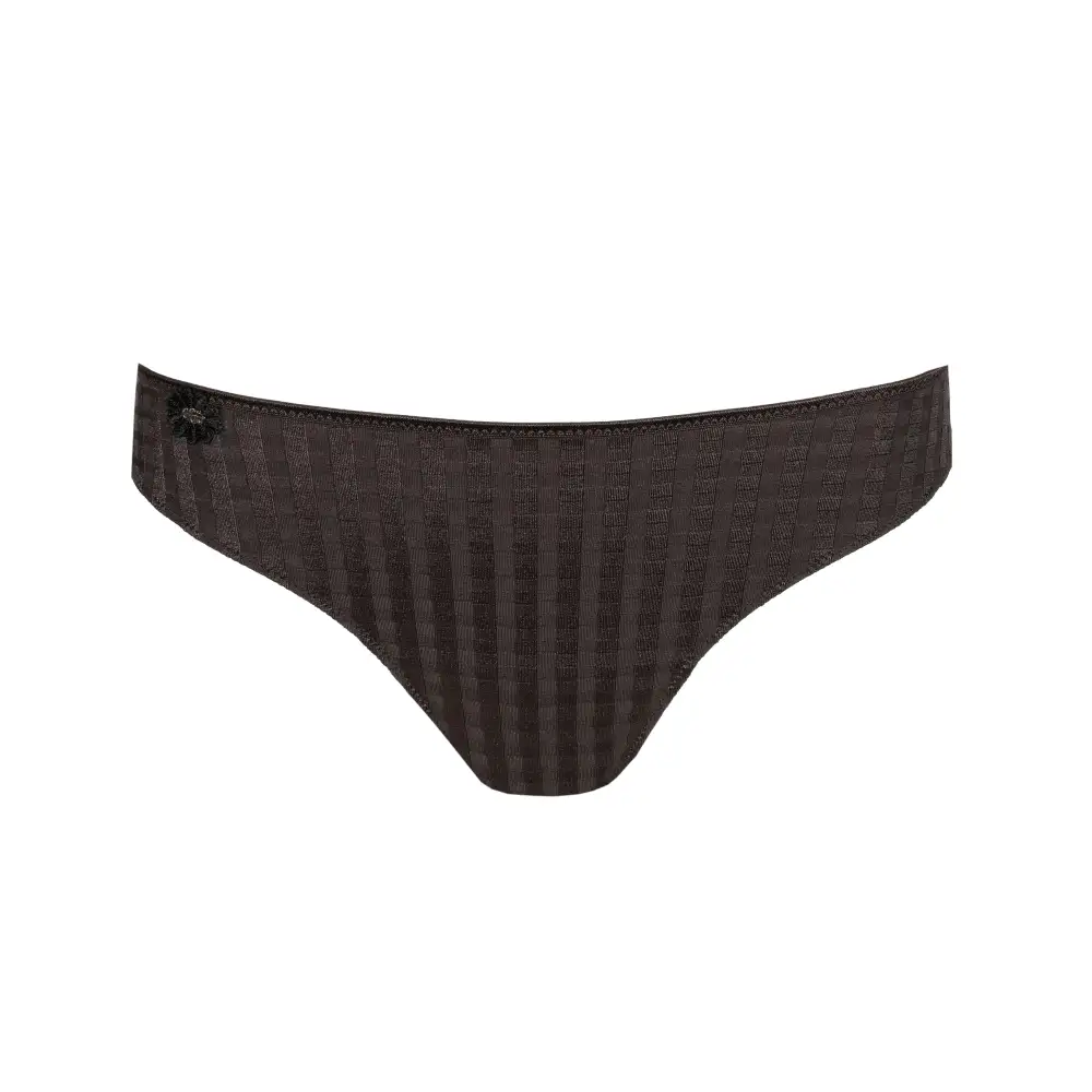 Women's Full Coverage Elastic Waistband Cotton Gusset Floral Embroidery Cotton Checkered Soft Fabric Stretch Fit Bikini Panty