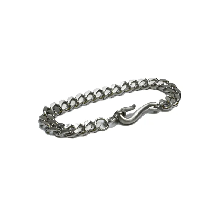 Steel Curb Chain Bracelet