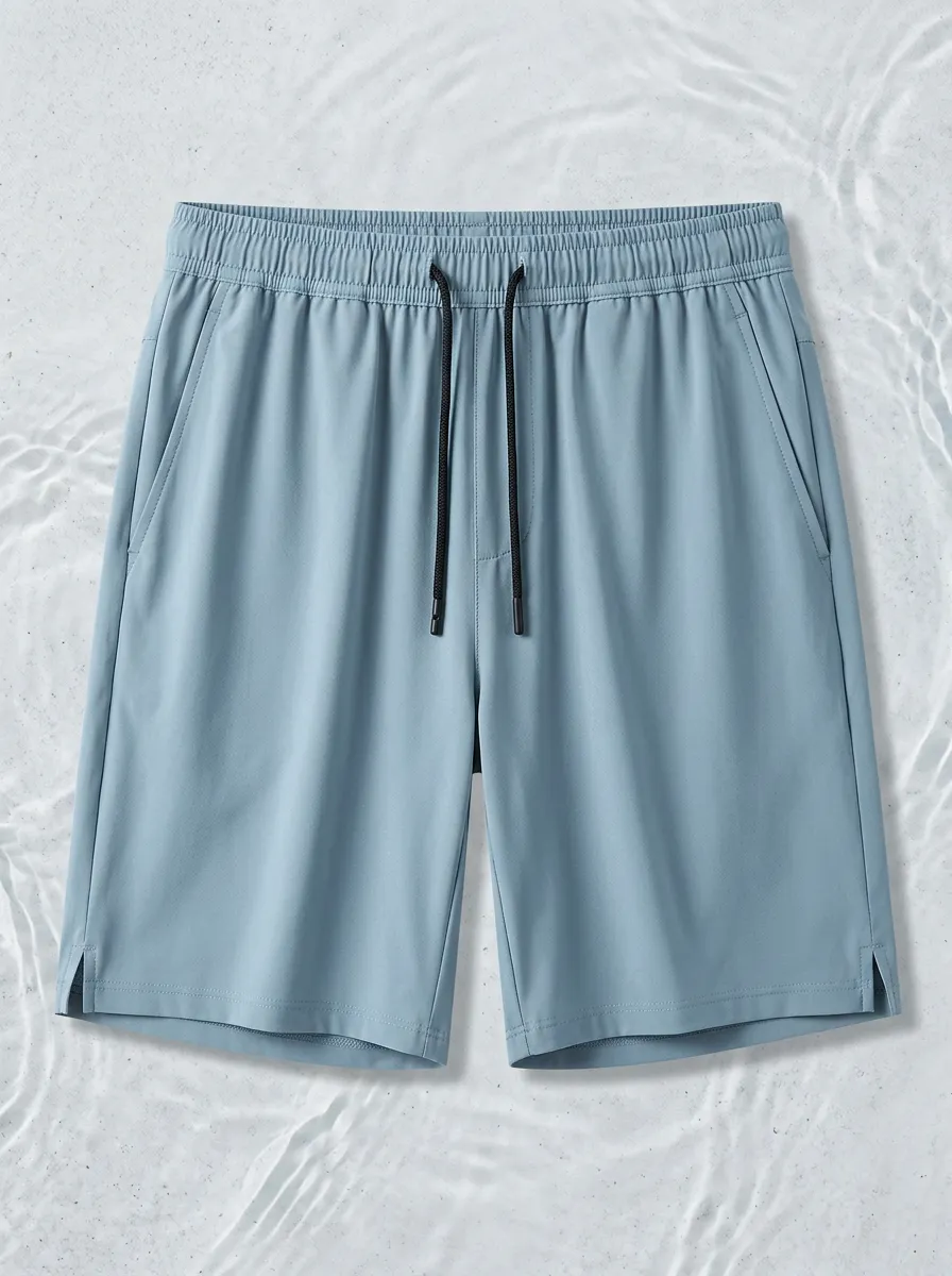 Everyday Ice-Silk Stretch Drawstring Shorts