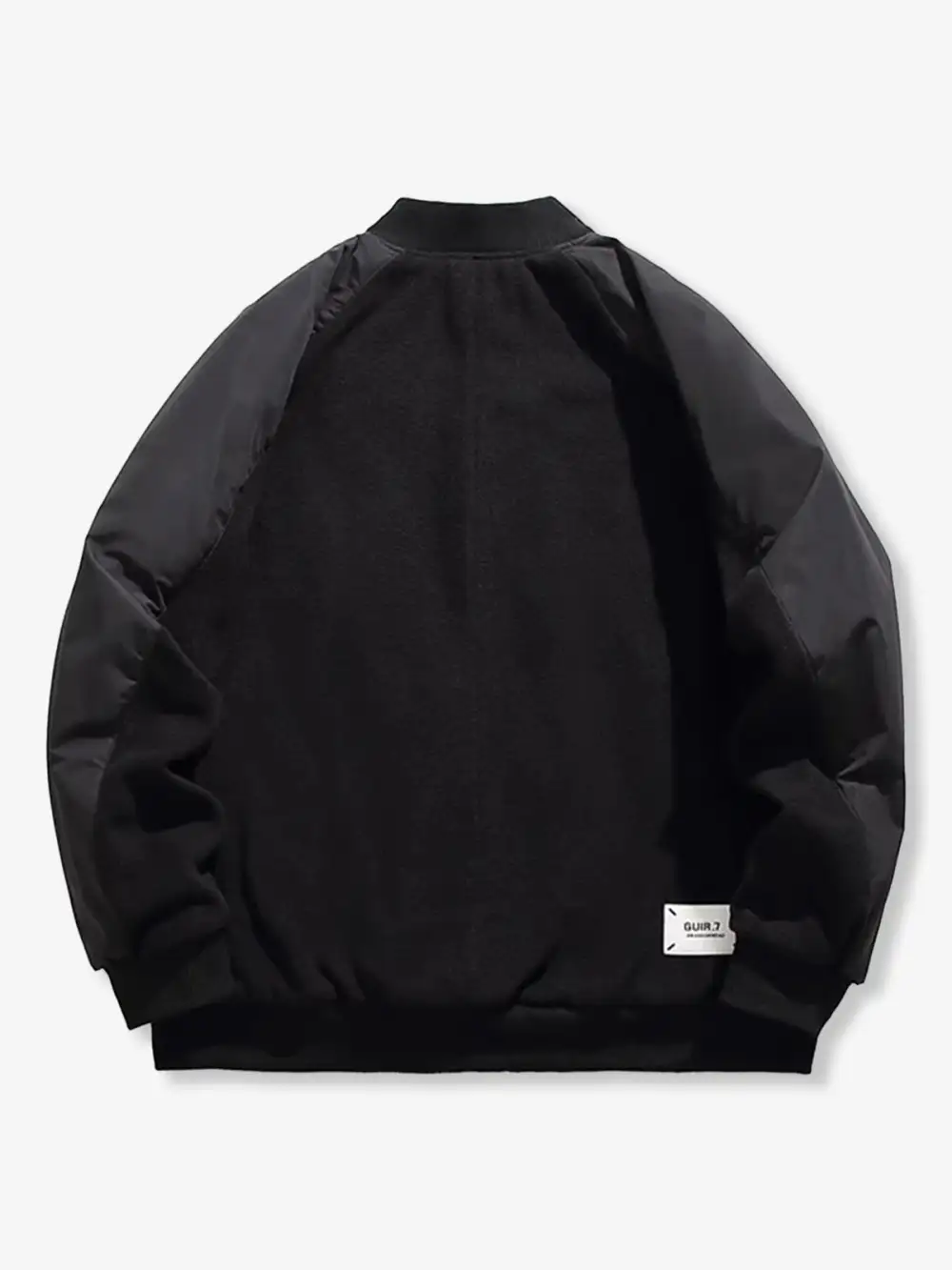 Men's Quilted Padded Bomber Jacket