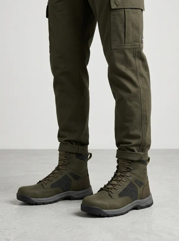 Topographic Hiking Work Boots Canyon