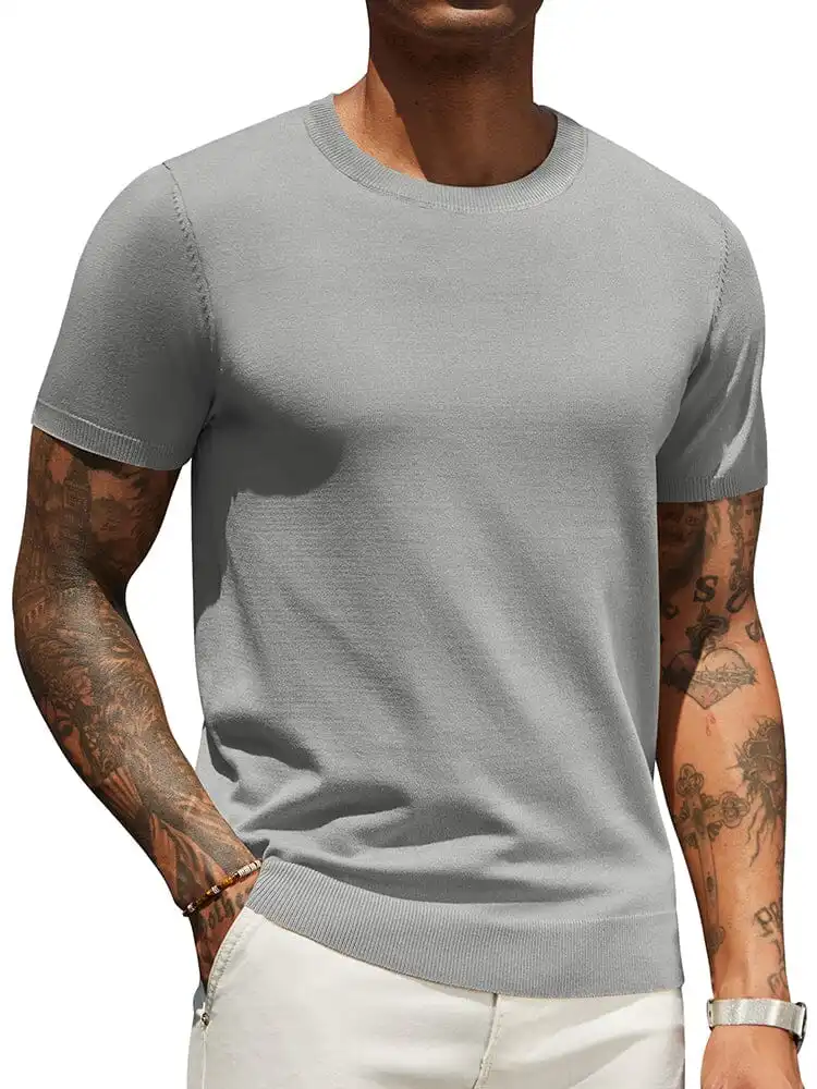 Smooth Knit T-Shirt