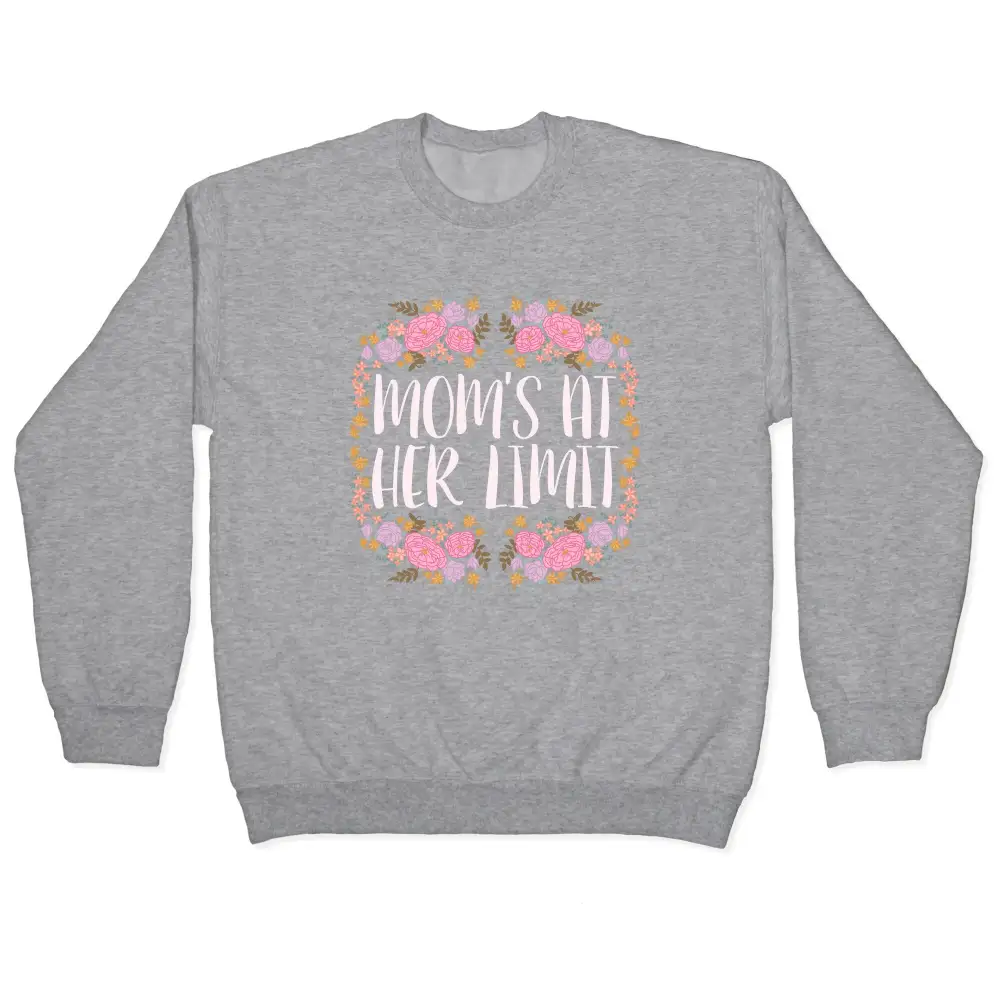 Pocket Mom Crewneck Sweatshirt