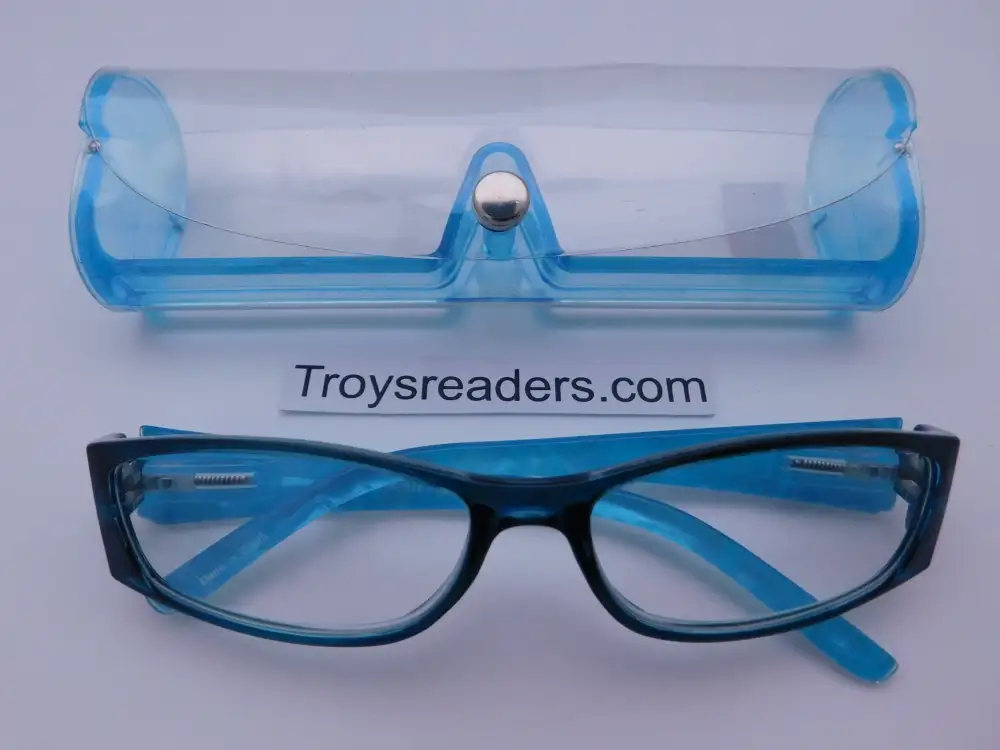 Beautiful Shell Reading Glasses with Matching Case
