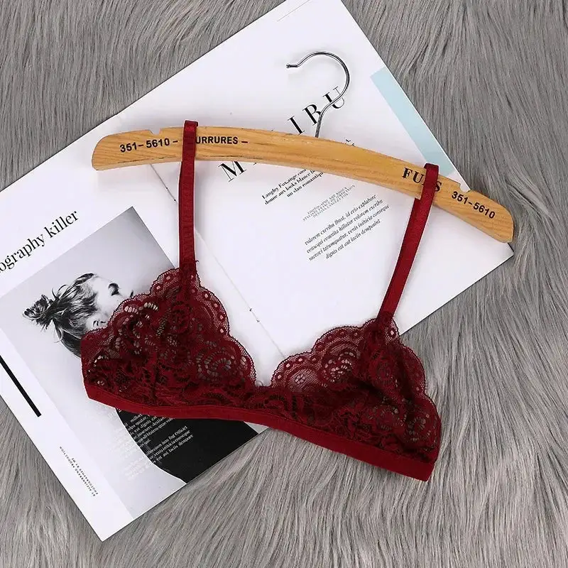 Thin Lace Wire-Free Bralette