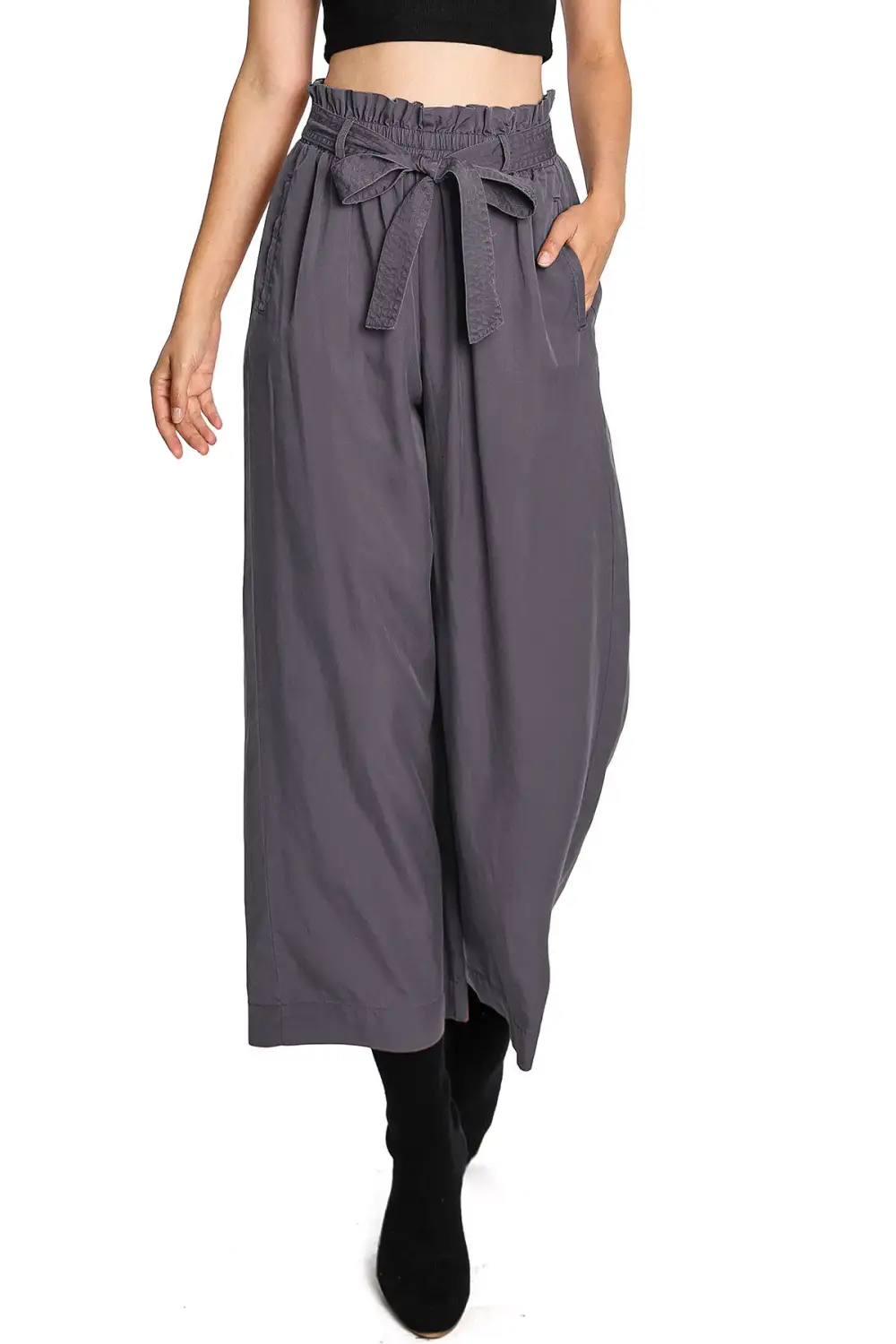Tied High Rise Culottes