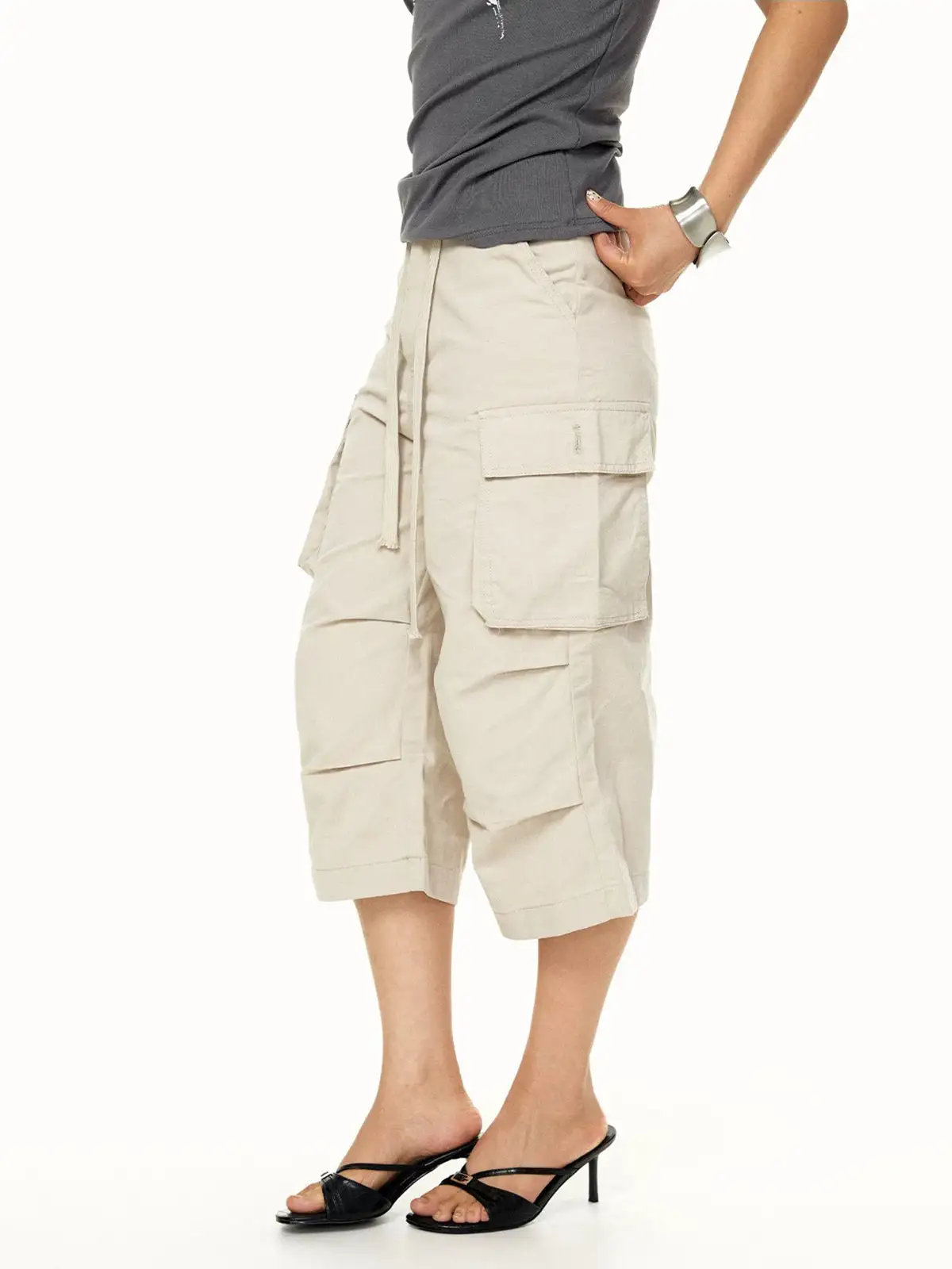 Casual Straight-Leg Shorts