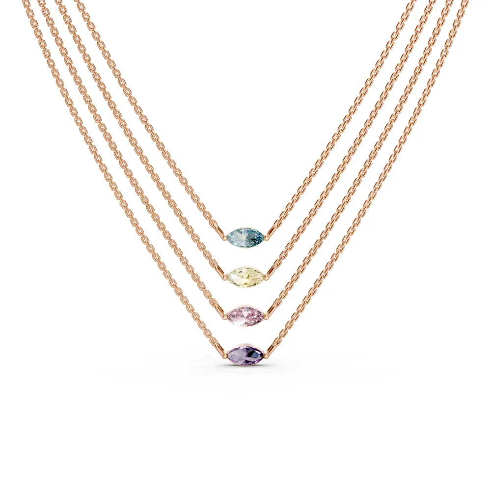 Colorful Marquee Necklace